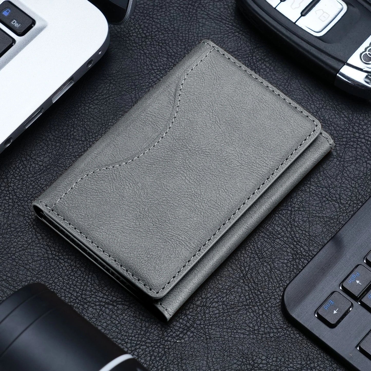 Cartera Magnética de Cuero MagSafe – Funda Protectora iPhone 14 al 16 Pro/Max